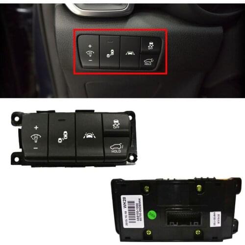 SWITCH ASSY SIDE CRASH PAD Black For KIA 2016-2018 Sportage QL Dashboard brightness adjustment button rear door switch
