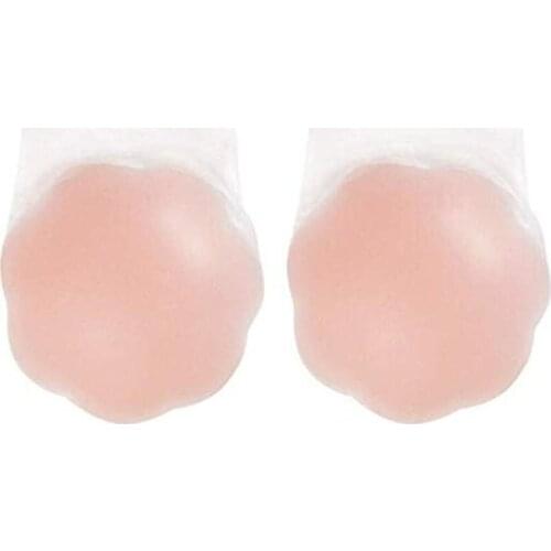 Lifting Chest Patch Invisible Silicone Chest Patch Anti-bump Thin Section Breathable Invisible Chest Patch Flower Shape