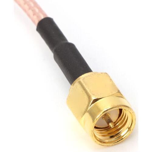 Straight TS9 Female Jack To SMA Male Plug RG316 Coaxial Pigtail Cable Assembly Extension Cables