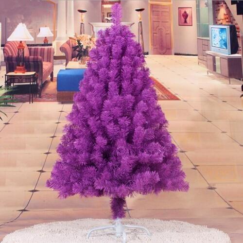 1.2M m / 120CM Purple Christmas Tree Christmas Hotel Shopping Mall Home Decorations