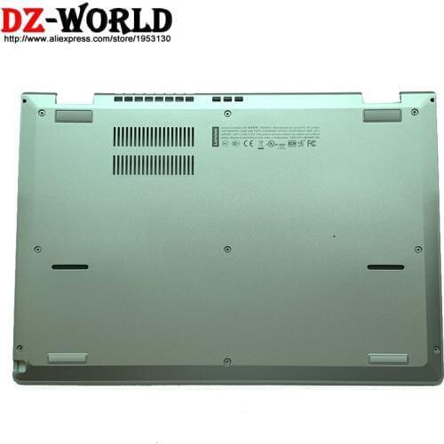 Silver shell Base Bottom Cover Lower Case D Cover for Lenovo ThinkPad L380 Yoga S2 Yoga Laptop 02DA305 5CB0W84323 460.0CT0Q.0005