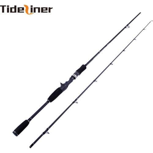 Tideliner spinning baitcasting fishing lure rod 1.8m casting fishing pole lure weight 10-30g MH ultralight high carbon fiber rod