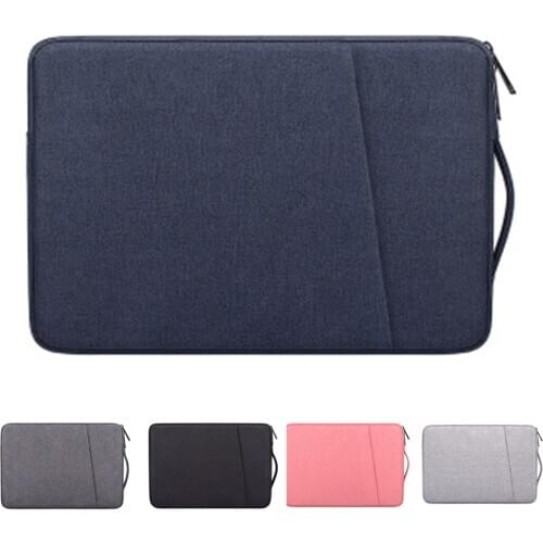 Shockproof Handbag For Macbook Air 13 2018 2019 Pro 15 16 Sleeve Liner Laptop Hand Bag 13.3 14 15.4 15.6inch Xiaomi HP ASUS Case