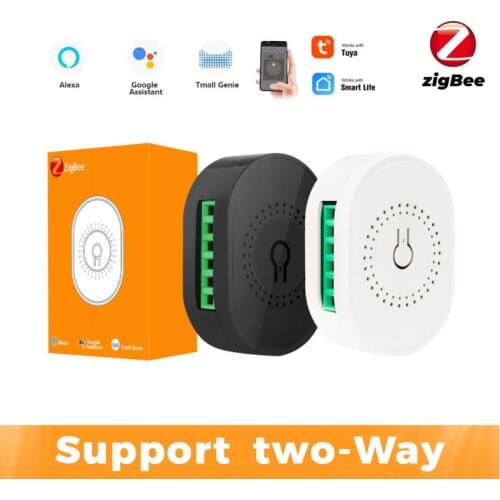 ZigBee Tuya Smart Switch Support Two Way Control Automation Modules 10A/16A Smart Switch Smart Life App Work With Alexa Google