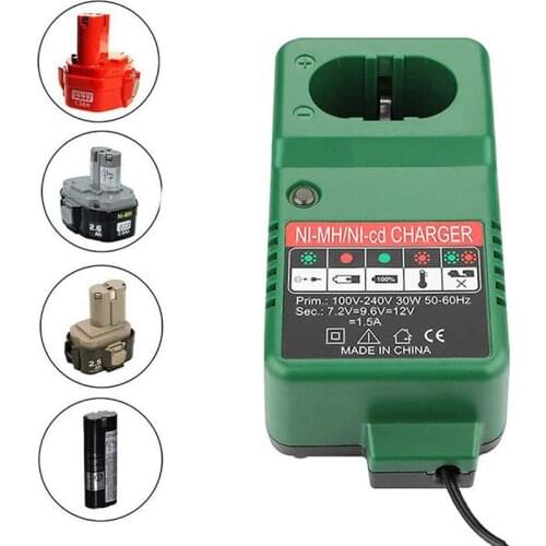 NI-CD NI-MH Battery Charger For Makita 7.2V 9.6V 12V 14.4V 18V Battery Electric Drill Screwdriver Accessory DC1414 Charger 1.5A