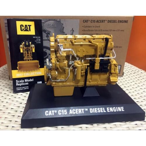 1/12 Caterpillar Cat C15 ACERT Diesel Engine by DieCast Masters 85139