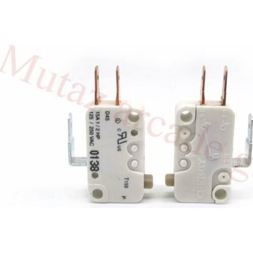 100PCS Germany CHERRY cherry microswitch D45 micro switch coin for arcade push button limit switch, 10A, 250VAC