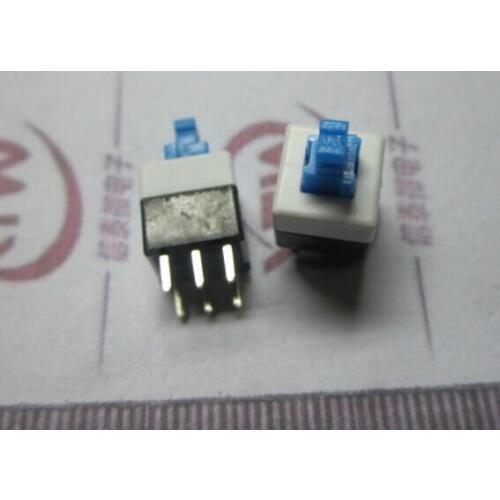 100pcs/lot 8*8mm 6 Pins Double-row Self Locking Switches Self Lock Switch 8x8mm Wholesale