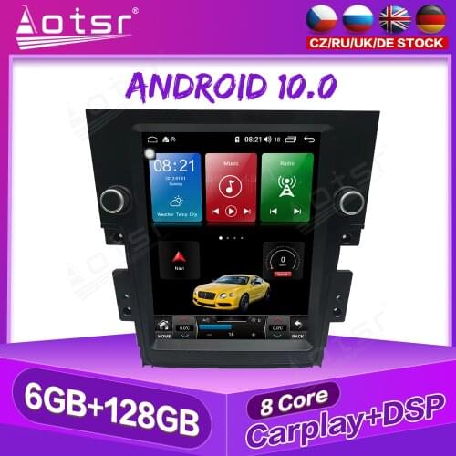 12.1” Tesla For Lincoln Navigator Android Car Radio Car GPS Navigation Auto Stereo Multimedia Player HeadUnit DSP Carplay 4G SIM