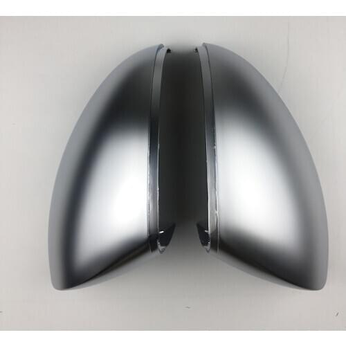 Side Mirror Caps Cover for V W Tiguan Skoda YETI Sharan Allspace L MK2 2017 2018 Matte Chrome replace