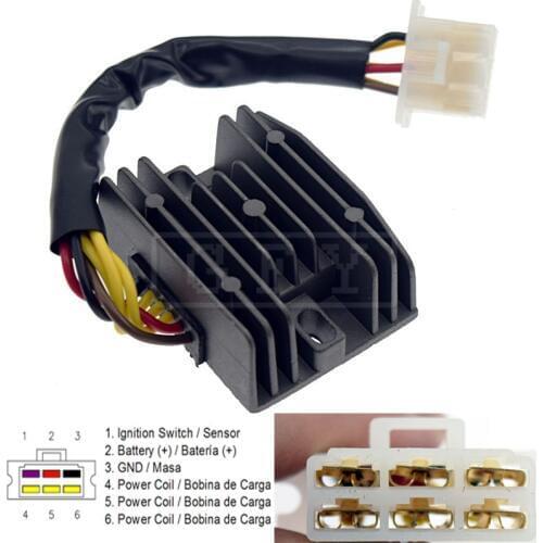 For Kawasaki EN450 EX400 EX4 EN400 GPZ400S KLE400 ZX400 ZZR400 ZR400 ZEPHYR TWIN VULCAN 400 454LTD Voltage Regulator Rectifier