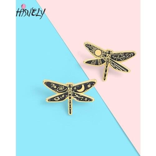 Броши стрекоза на одежду HISUELY China At AliExpress