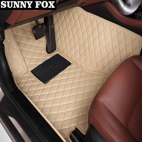 Car floor mats Case for Skoda Octavia Superb Yeti Fabia spaceback 5D heavy duty car styling carpet floor liner