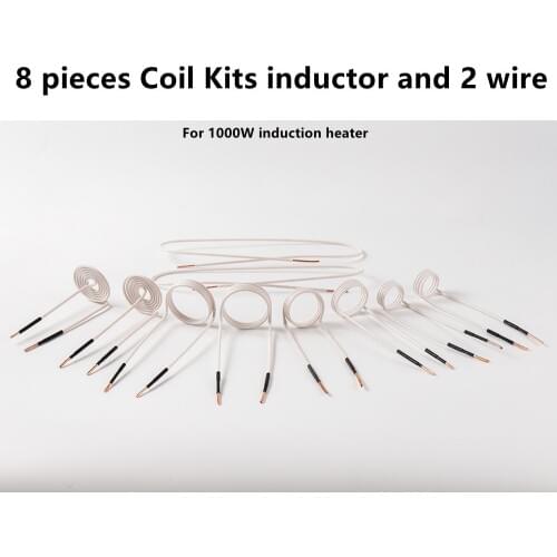 10Pcs Mini Magnetic Heater DIY Induction Coils Induction Coil Ductor Magnetic Induction Heater Kit Flameless Heat Accessories