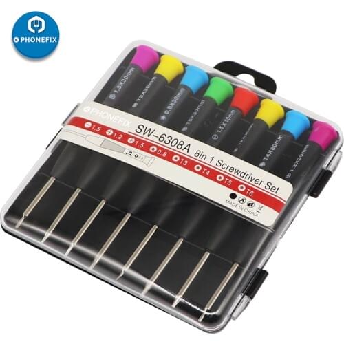 8 IN 1 Mobile Phone Screwdriver Set for iPhone 5 6 7 8 X Android Tablet Phone Special Screwdriver Phillips Pentalobe Screwdriver