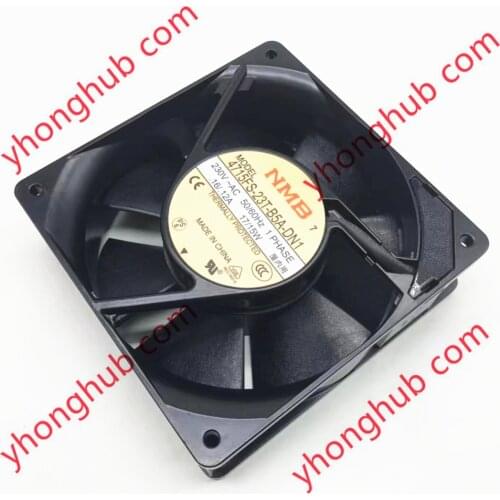NMB-MAT 4715FS-23T-B5A DN1 DN3 AC 230V 17W 120x120x38mm Server Cooling Fan