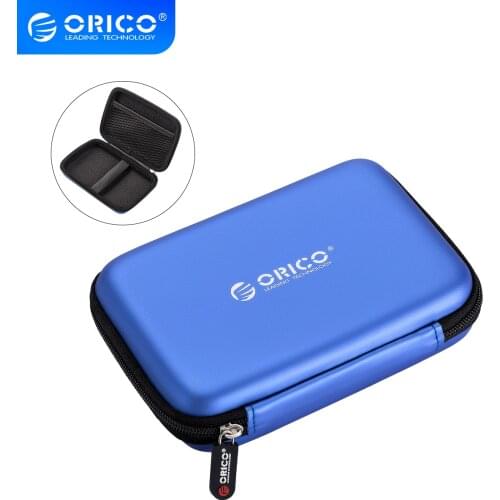 ORICO PHB-25 2.5" 2.5 Inch Protection Bag for External Portable HDD Box Case-Blue/Black/Pink