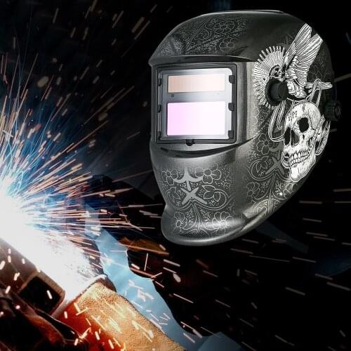 Industrial Welding Helmet Solar Power Auto Darkening darkens glasses mask welder TIG MIG welding equipment +Adjustable Head Band