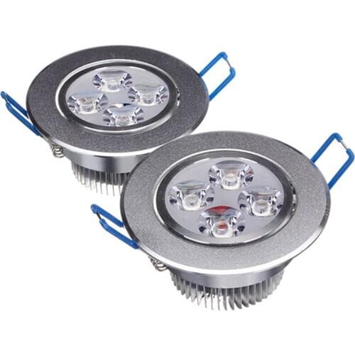 Super Bright LED Recessed Ceiling Down Light Cool White&Warm White Non Adjustable 85-265V Saving Energy Warm white/Cold white