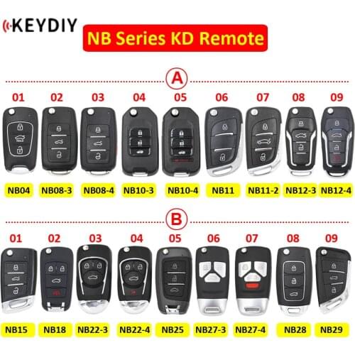 NB04 NB11 NB10 NB12 NB15 NB18 NB25 NB27 NB28 NB29 KD Remote Key for KD900 KD900+ URG200 KD-X2 (All Functions Chips in One Key)