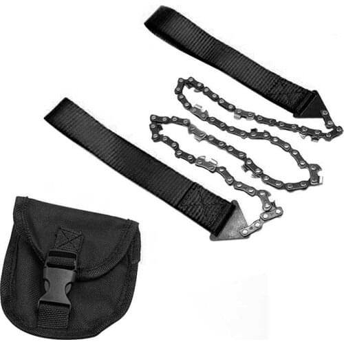 3/8 Thin Tooth Hand Chainsaw Garden Trimming Tools Outdoor Survival Chainsaw Folding Portable Chainsaw