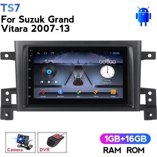 2 DIN Android Car radio For SUZUKI GRAND VITARA 2007-2013 2DIN auto audio car stereo navigation screen multimedia system