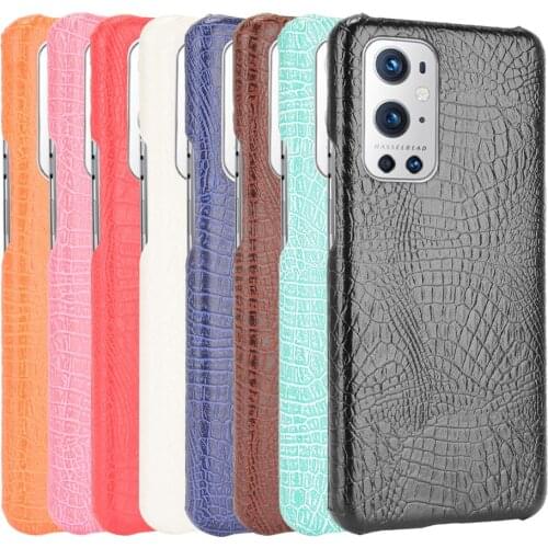 For Oneplus 9 Pro Case Luxury Crocodile pattern PU leather Case For Oneplus 9 Pro One Plus 9Pro 1+9 Pro Phone Case Back Cover