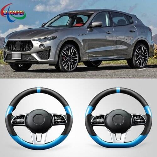 Four Seasons Universal Car Steering Wheel Cover For Maserati Series Ghibli Levante Quattroporte Car Accessories