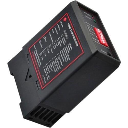 220V PD-132 Inductive Vehicle Single Loop Detector For Automatic Gate Opener Barrier Gate Traffic Inductive Vehicle Access