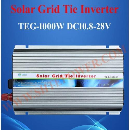 Best price DC 10.5-28V to AC 100V 110V 120V 220V 230V 240V Solar Grid Tie Inverter 1000W