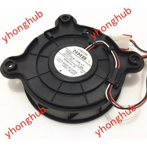 NMB-MAT 12035GE-12M-YT F1 F2 DC 12V 0.26A 3-wire Server Cooling Fan