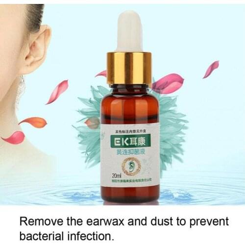 Ear Acute Otitis Drops Chinese Herbal Medicine For Ear Caring Sore Deafne Tinnitus Health H5R7
