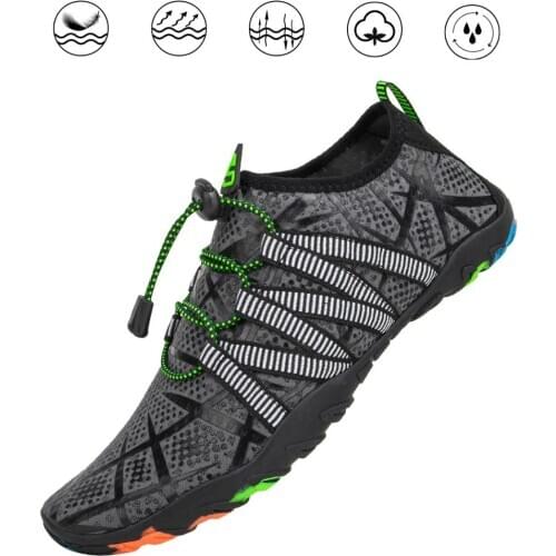 Men Aqua Shoes Breathable Water Shoes Summer Barefoot Shoes Woman Quick Dry Swimming Socks Beach Slippers Outdoor Beach Sandals