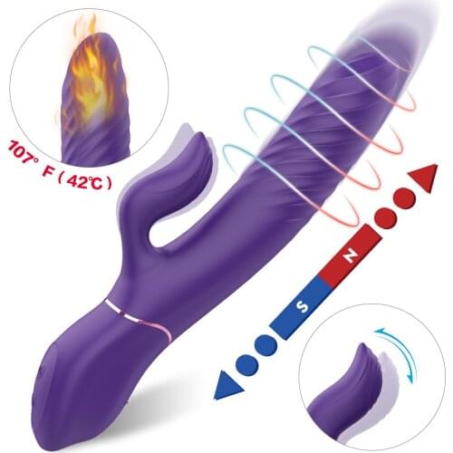 Clitoral Vibrator Sex Toys For A Couple Waterproof Rabbit Vagina Vibrator Female G Spot Vibrator Dildo Vibrating Massager Adu
