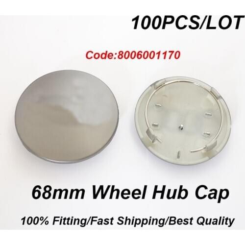 100pcs For audi A1 A2 A3 A4 A5 A6 A7 A8 Q1 Q3 Q5 Q7 Car Wheel Center Hub Caps Badge Emblem Sticker Decal Wheel