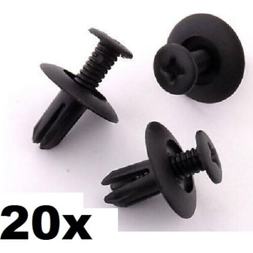 20x For Interior Trim Clips- Interior Fascia Panels & Boot Linings fits Kia For Hyundai