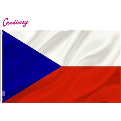 3X5 CZECH REPUBLIC FLAG CZECHOSLOVAKIA BANNER EU Indoor Office/Activity/parade/Festival/Home Decoration New fashion