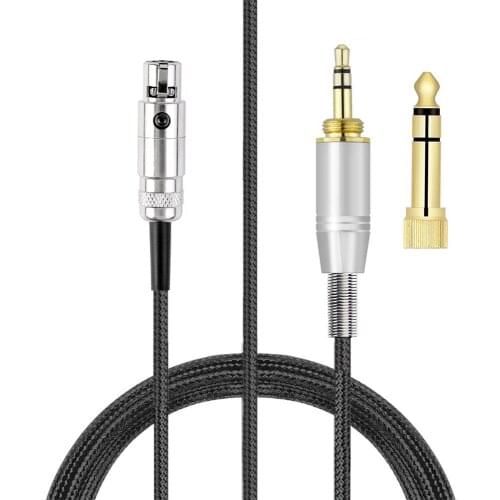 6.35mm OFC Replacement Braided Cable Extension Cord For AKG K240 K240S MKII Q701 K702 K141 K171 K181 K271s K271 M220 Headphones