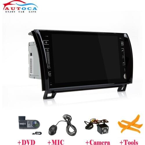 9" Android 10 2 DIN Car GPS Radio For Tundra Sequoia 2007 2008 2009 2010 2011 2012 2013 Navigation Stereo DVD Multimdedia PLAYER