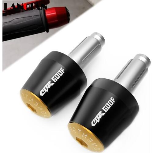 CNC Billet Aluminum Motorbike HBAR END CAP Handle Bar Cap End Plugs For Honda CBR600F 1991 1992 1993 1998-2007 2011 2012 2013