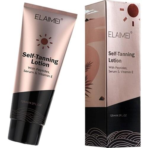 Self Tanner,Sunless Tanning Lotion and Bronzer Buildable Light, Medium or Dark Tan for Natural Looking Fake Tan, Self Tanners