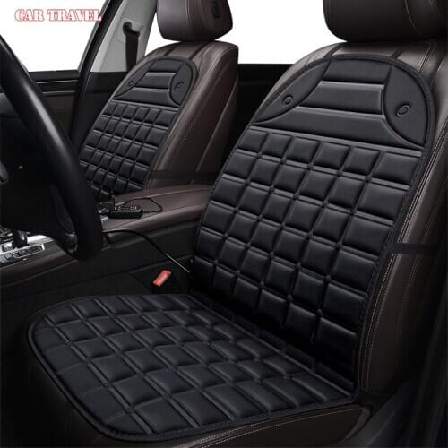 CAR TRAVEL 12V Heated car seat cover for Kia cerato spectra sorento picanto ceed sportage rio K3 K7 K4 K5 Winter Pad Cushions