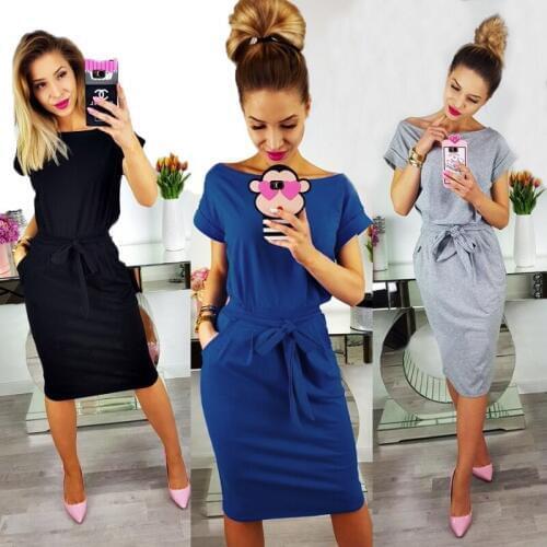 Офисные летние платья ETST WENDY China At AliExpress