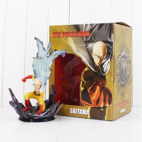 24cm Anime ONE PUNCH MAN Saitama Figure Toy Collectible Model Doll for Children