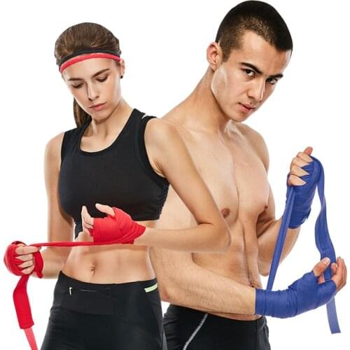Cotton Boxing Gloves, Wrist Straps,Sanda, Manual Combat Belt, Muay Thai Boxing Protection, Taekwondo Guards, Training Bandage 3m