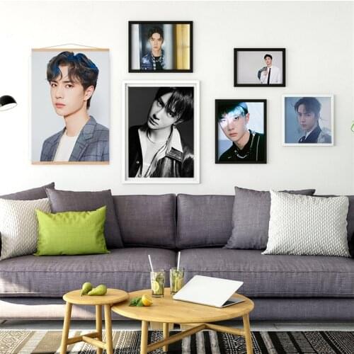Canvas Painting Actor Wang Yibo Poster and Print Nordic Room Decoration Pictures for Living Posters Home Decor Wall Decor Gift