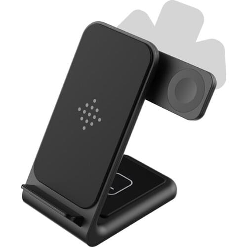 NEW-Wireless Charger Dock ,3 in 1 Fast Wireless Charging Station Dock for iPhone 12/12 Pro/12 Pro Max/11/11 Pro,Apple Watch