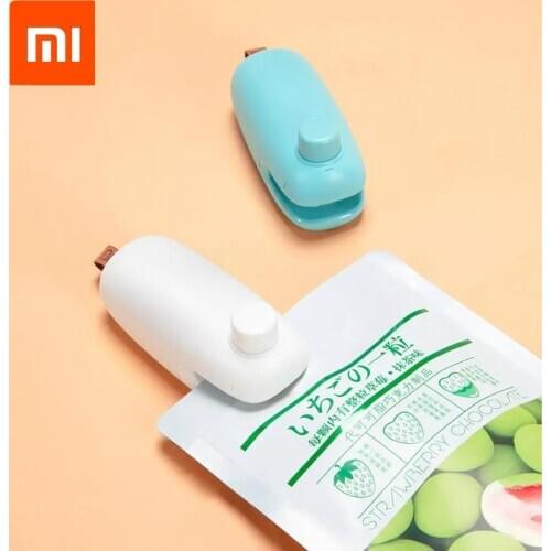 Xiaomi 90fun NINETYGO Portable Mini Bag Sealer Handheld Heat Sealer Bag Resealer Cutter for Plastic Bag Food Storage Snack Fresh
