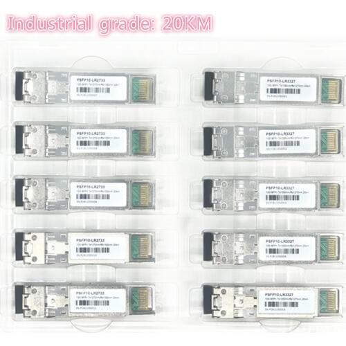 SFP 10G LC 20KM 1270nm/1330nm Industrial grade Single Fiber SFP Optical Module SFP Transceiver Industrial grade -40-85 Celsius