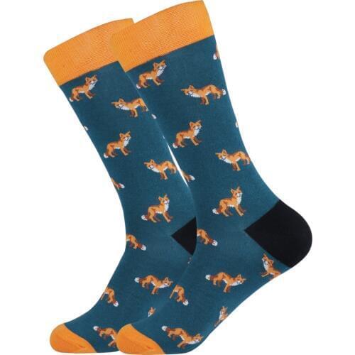 Silent Tree & Free Wind Men's Socks With Print